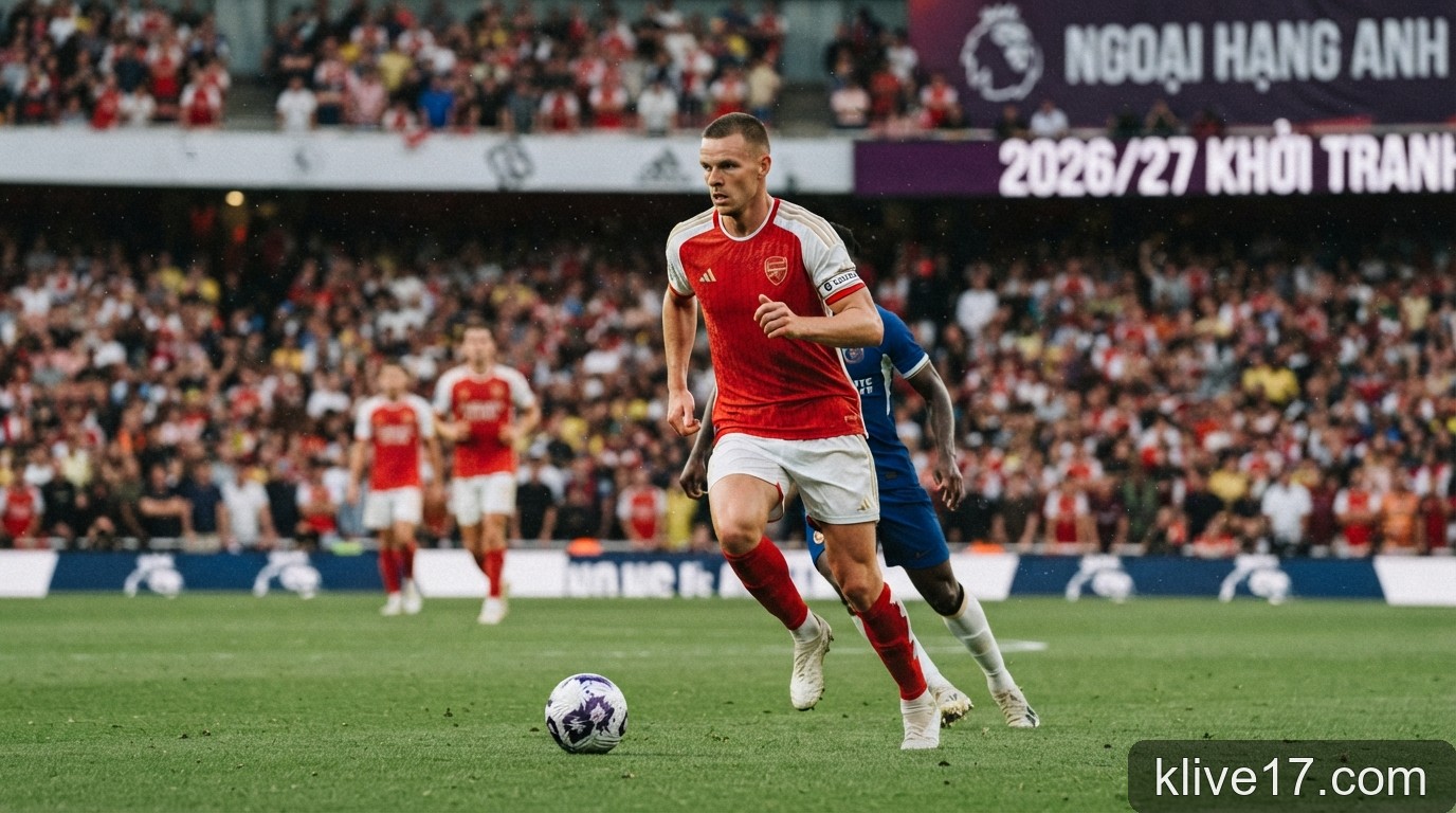 Ngoại hạng Anh 2026/27 chính thức khởi tranh: Arsenal và áp lực bảo vệ ngôi vương